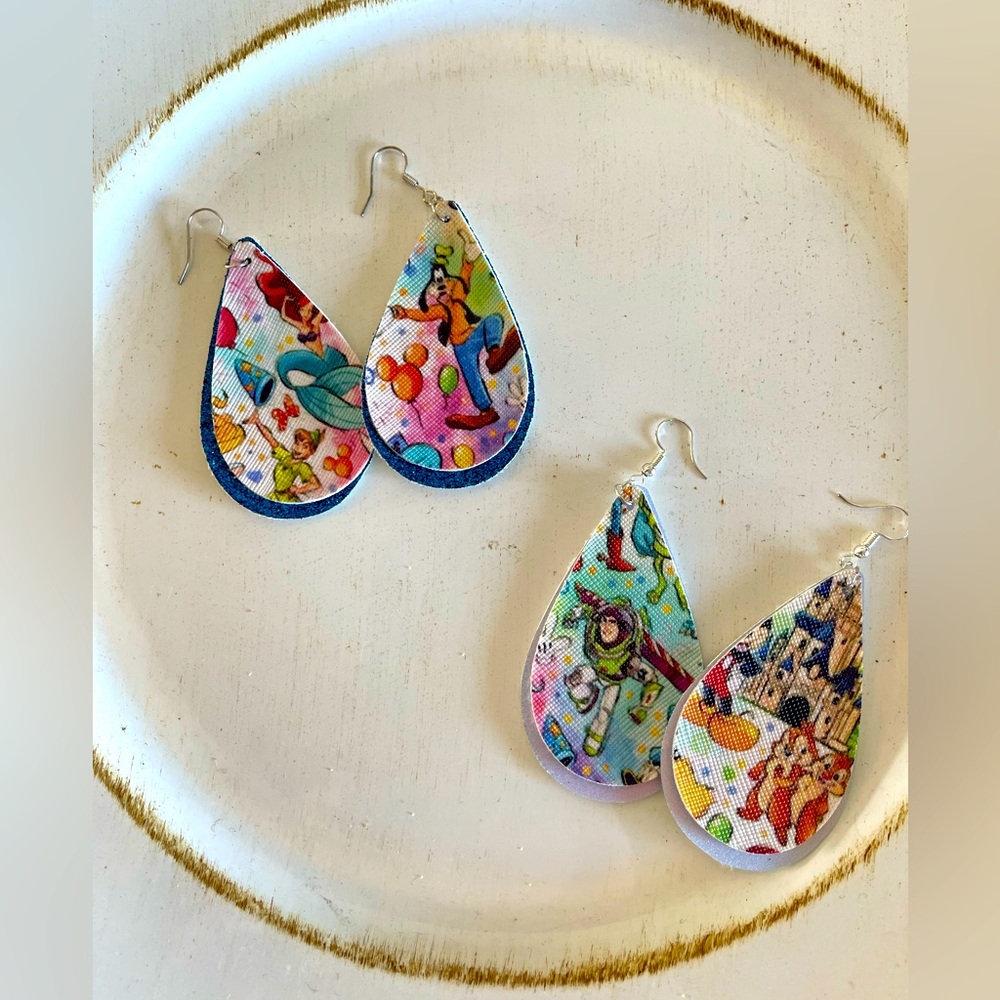 Handmade Disney earring bundle
